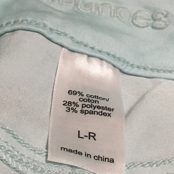 Teal Skinny Jeans - Picture 3 of 3